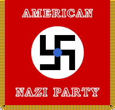 New American Nazi Party banner